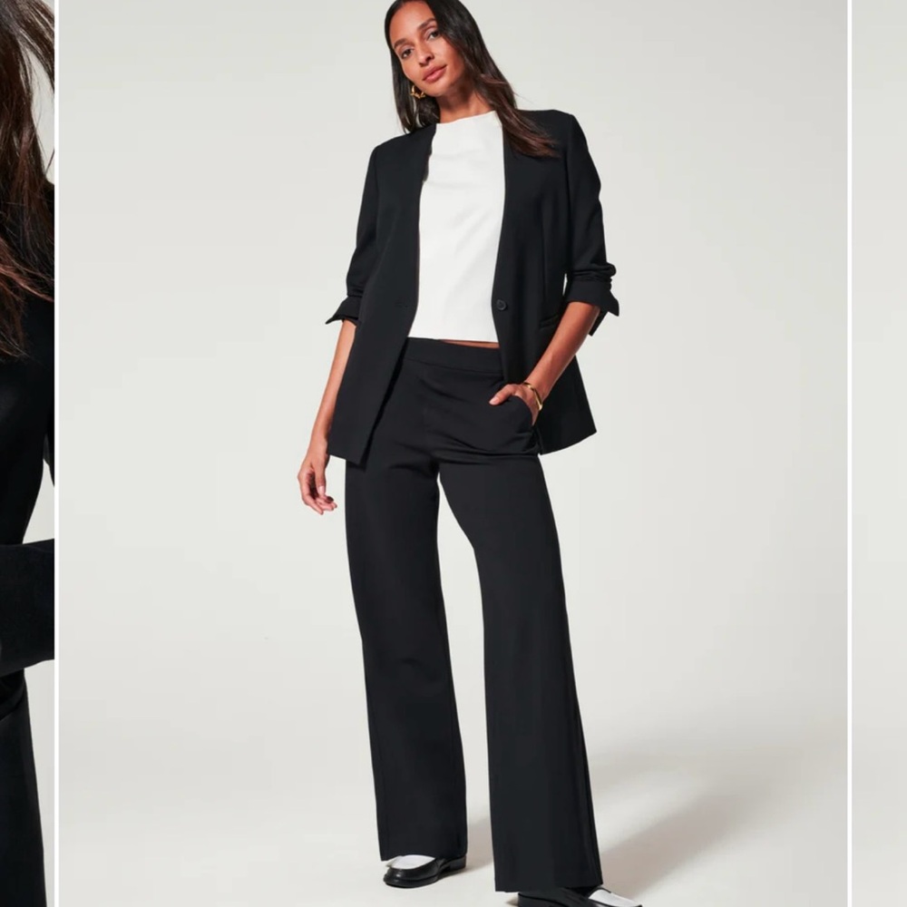 Class black Spanx blazer